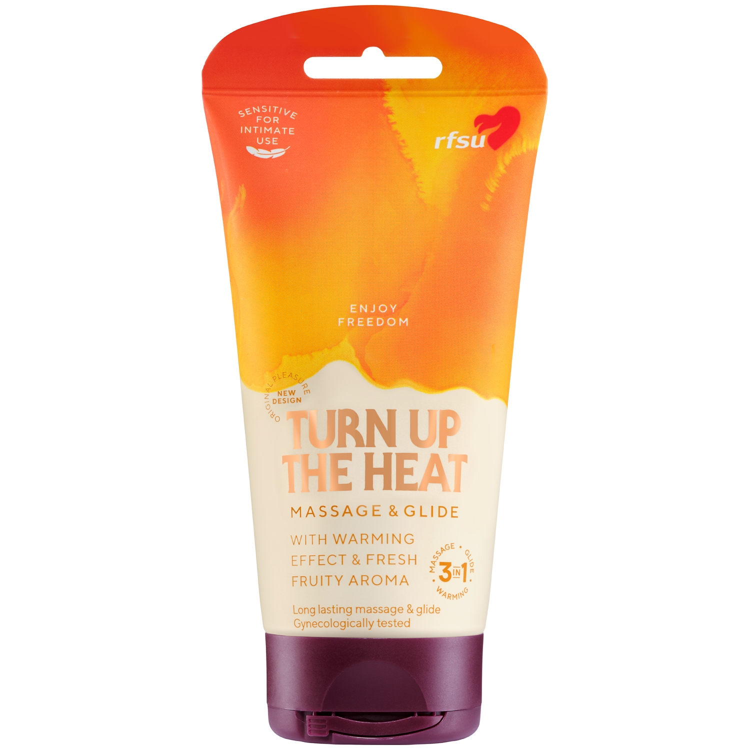 RFSU Turn Up The Heat Massage & Glide 150 ml var 1