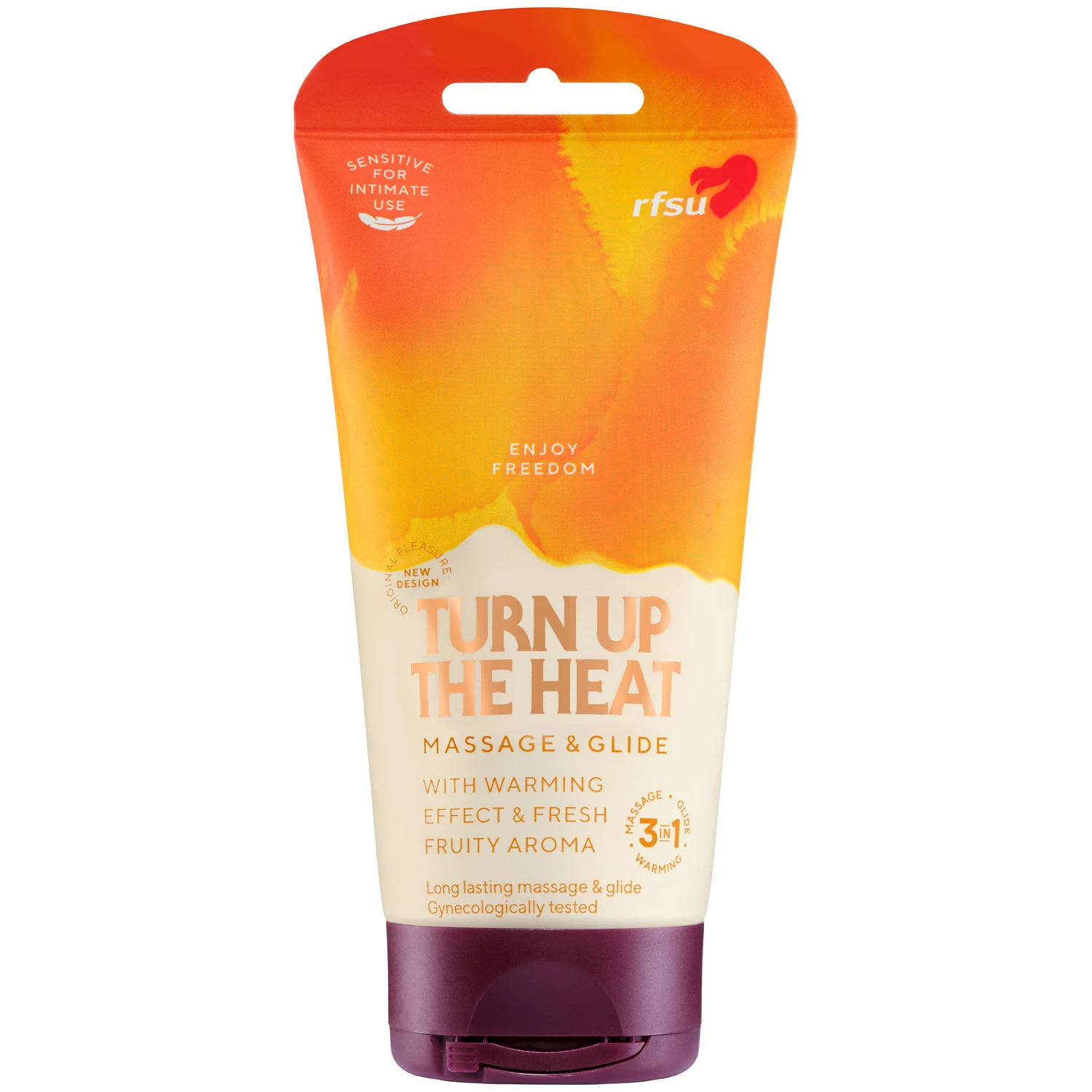 RFSU Turn Up The Heat Massage & Glide 150 ml var 1