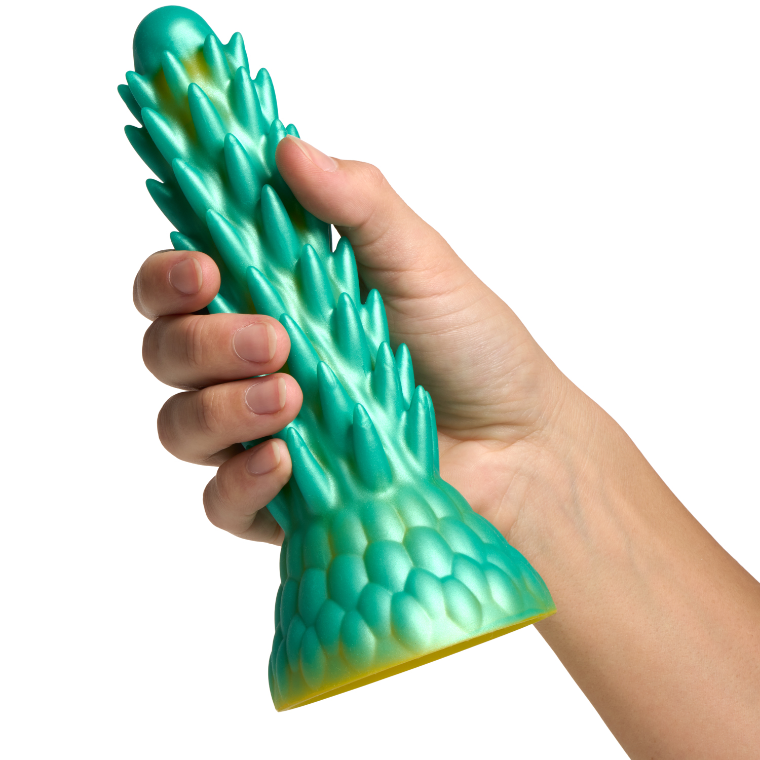 Creature Cocks Stegosaurus Spiky Reptile Silikondildo 19,5 cm var 2
