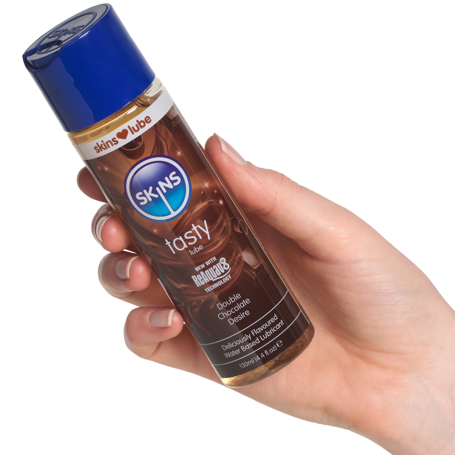 Skins Double Chocolate Desire Gleitgel auf Wasserbasis 130 ml 1