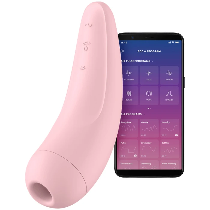 Satisfyer Curvy 2+ App-gesteuerter Klitorisstimulator var 1