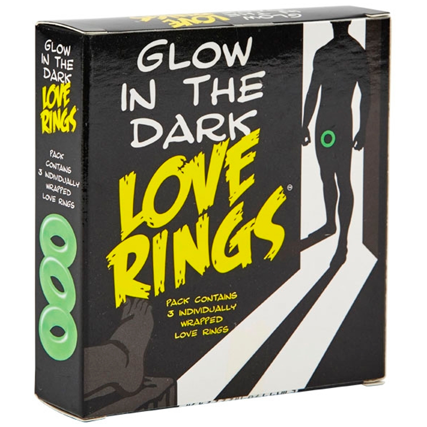 Glow In The Dark Anneaux Masculin Lumineux 1