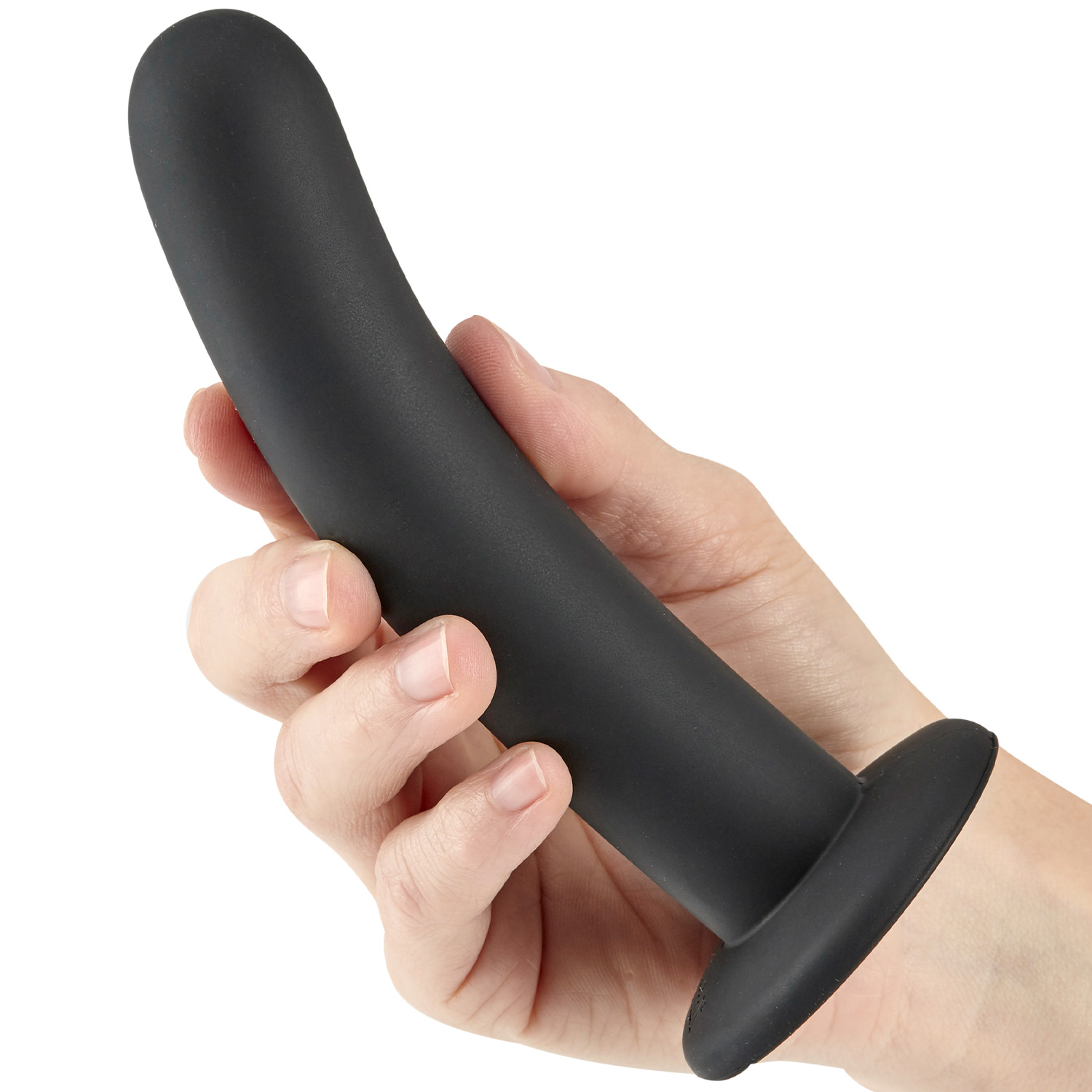 Sinful Slender Siliconen Dildo met Zuignap Medium 14,5 cm 1