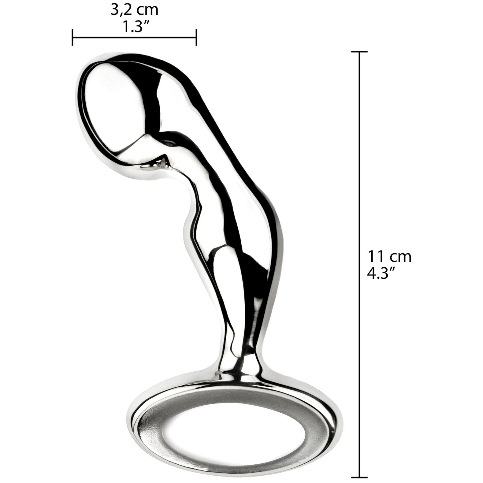 njoy Pfun Prostate Steel Plug - Buy here - Sinful.com