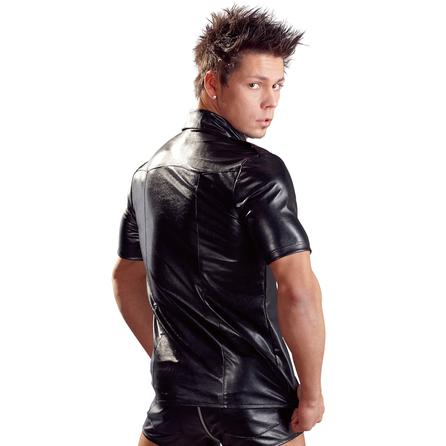 Svenjoyment Skjorta i Konstläder 1