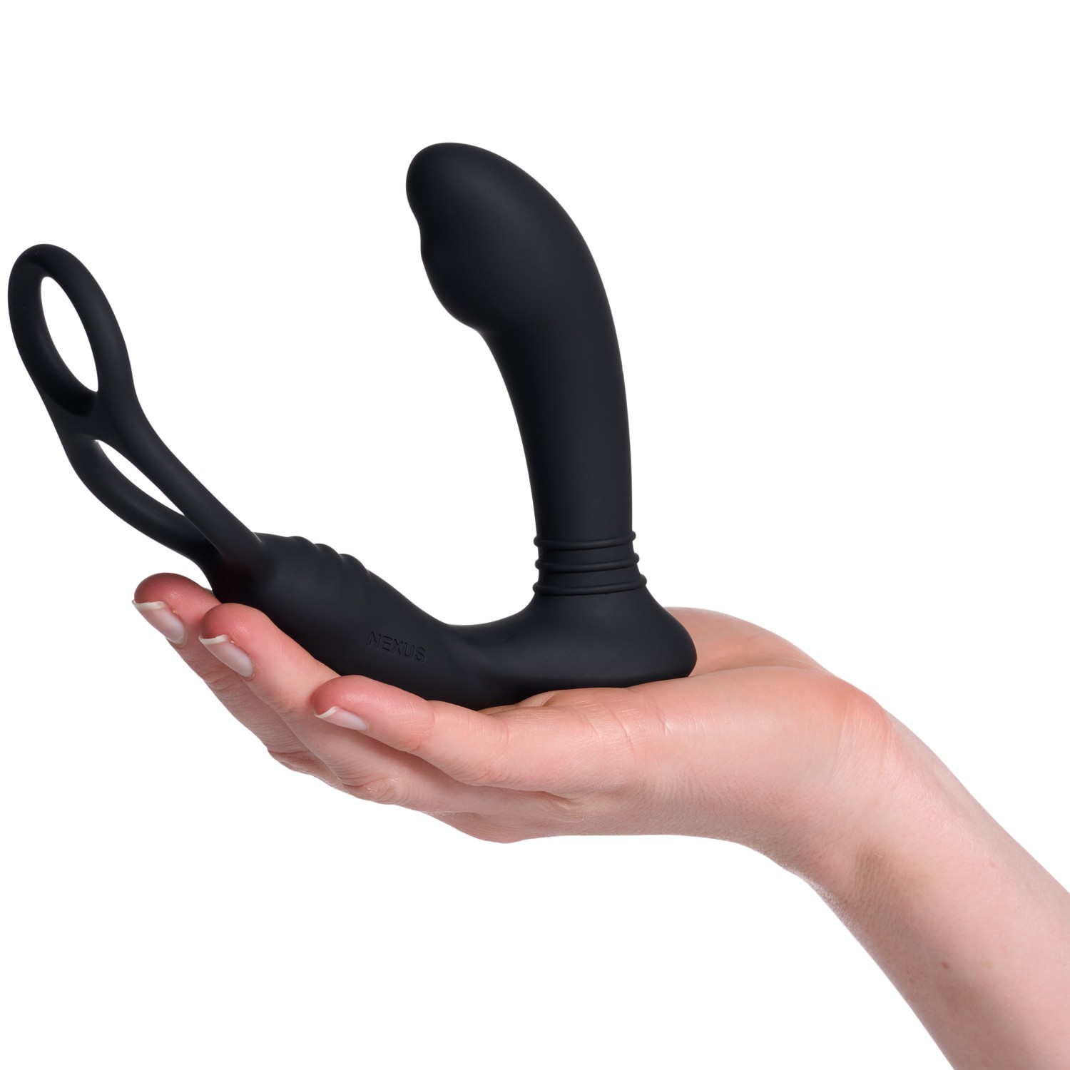 Nexus Simul8 Dobbelt Penis og Testikel Vibrator med Penisring 1