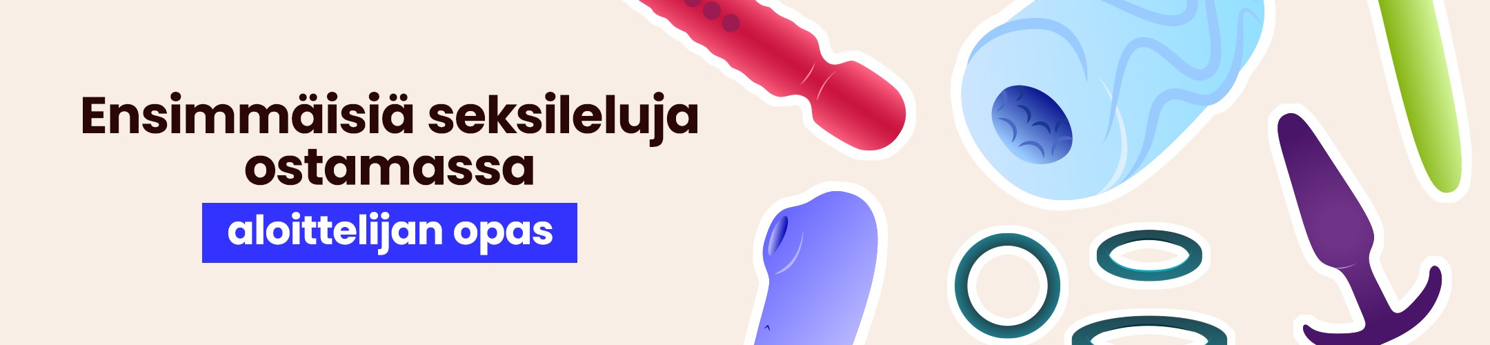 Ensimmäisiä seksileluja ostamassa