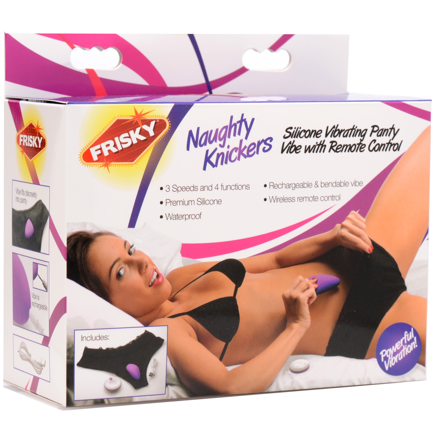 Frisky Naughty Knickers Vibrating Panty