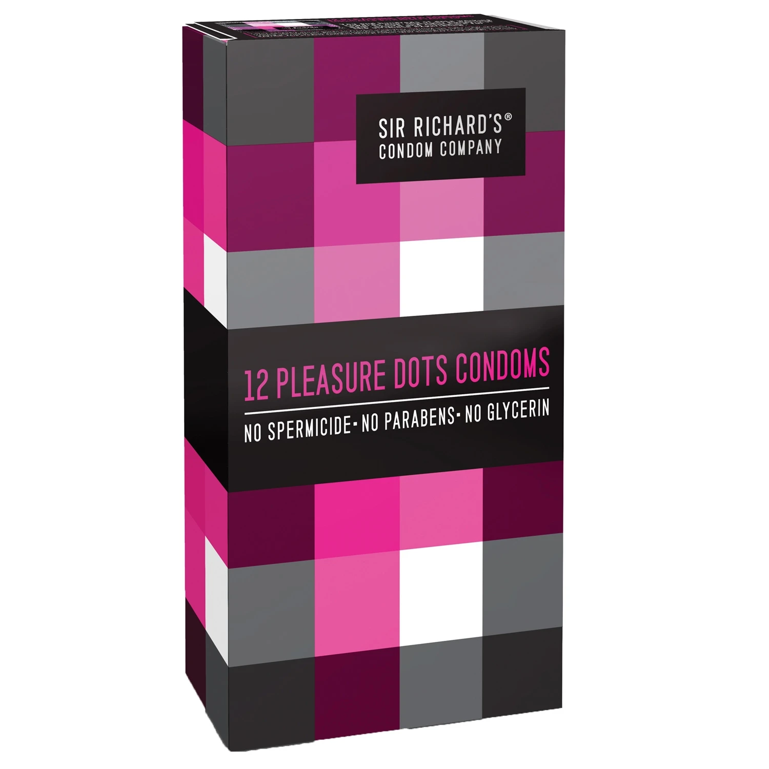 Sir Richards Pleasure Dots Kondomer 12 stk var 1