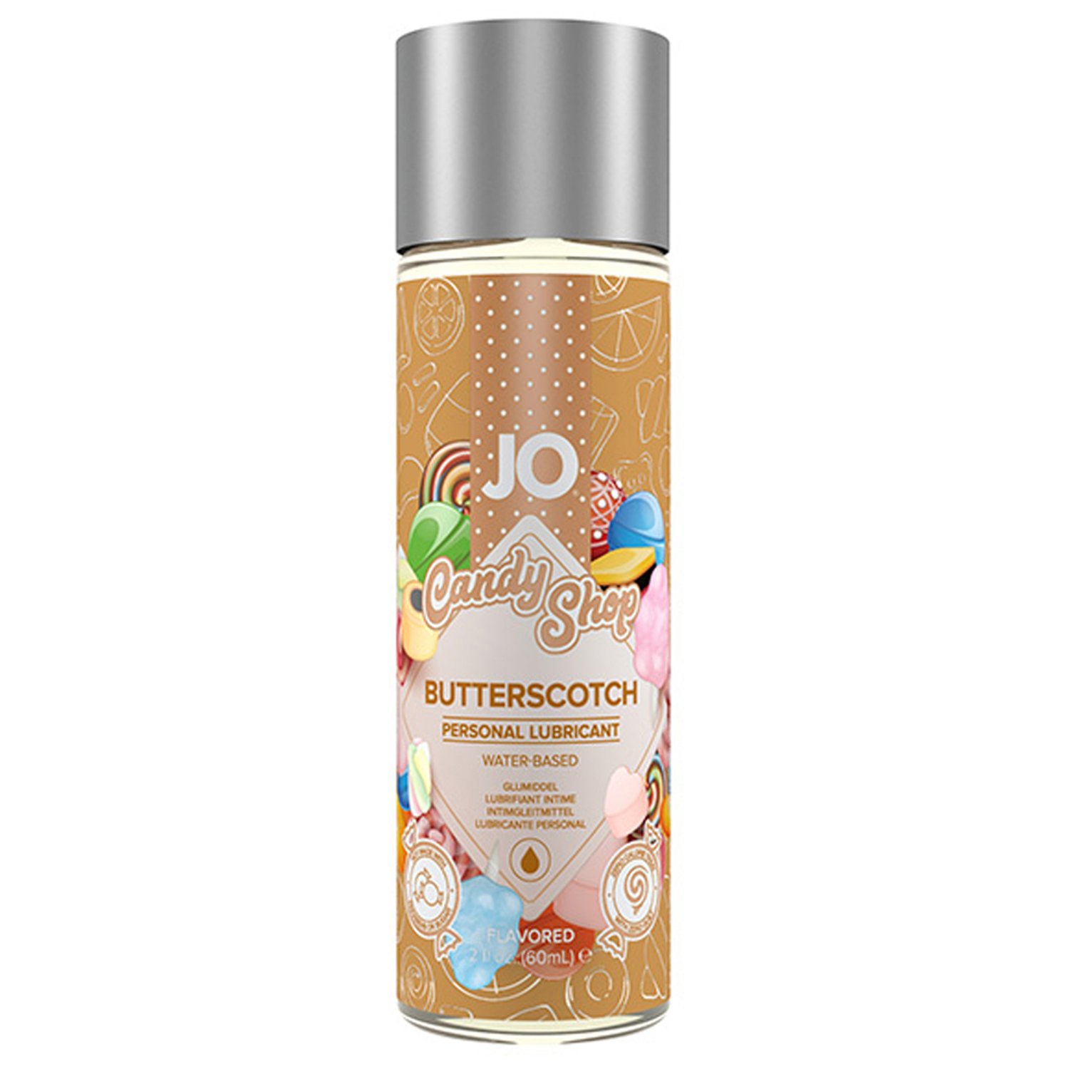 System JO Candy Shop Glidecreme med Smag 60 ml - Klar