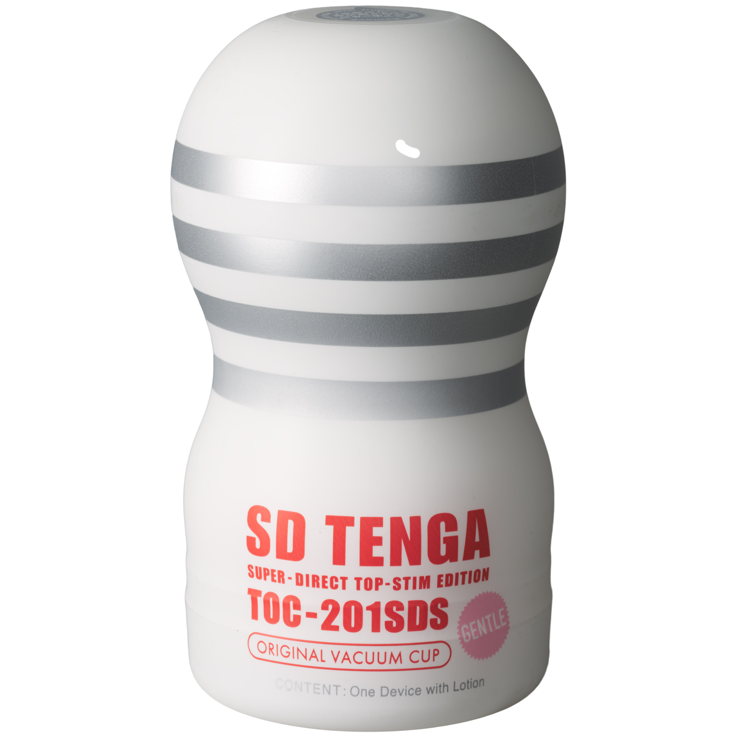 TENGA SD Gentle Vacuum Cup Masturbator - White thumbnail