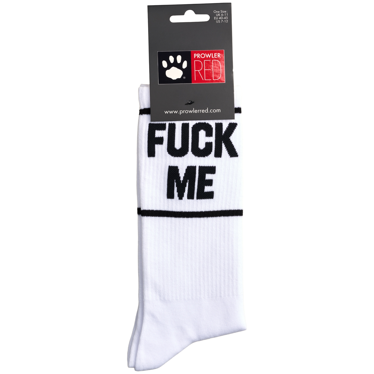 Prowler RED Fuck Me Socks One Size var 2