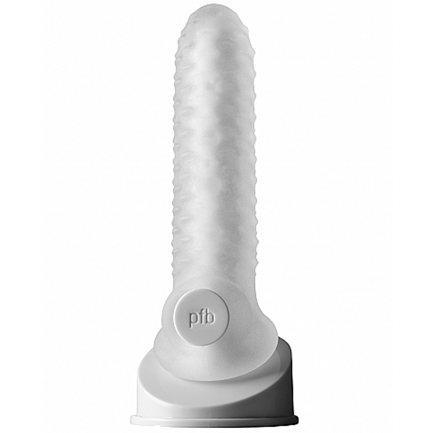 Perfect Fit Fat Boy Checker Large Penis Sleeve 16,5 cm - Clear