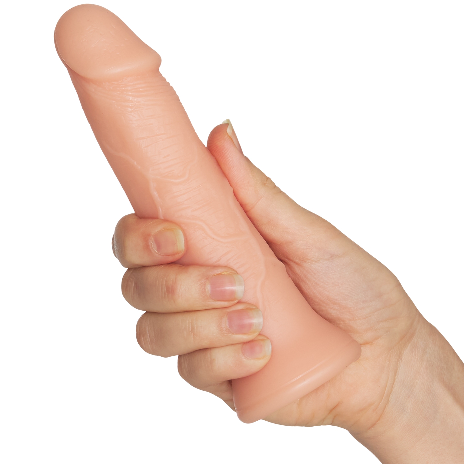 Willie City Realistisk Dildo med Sugpropp 18 cm var 1