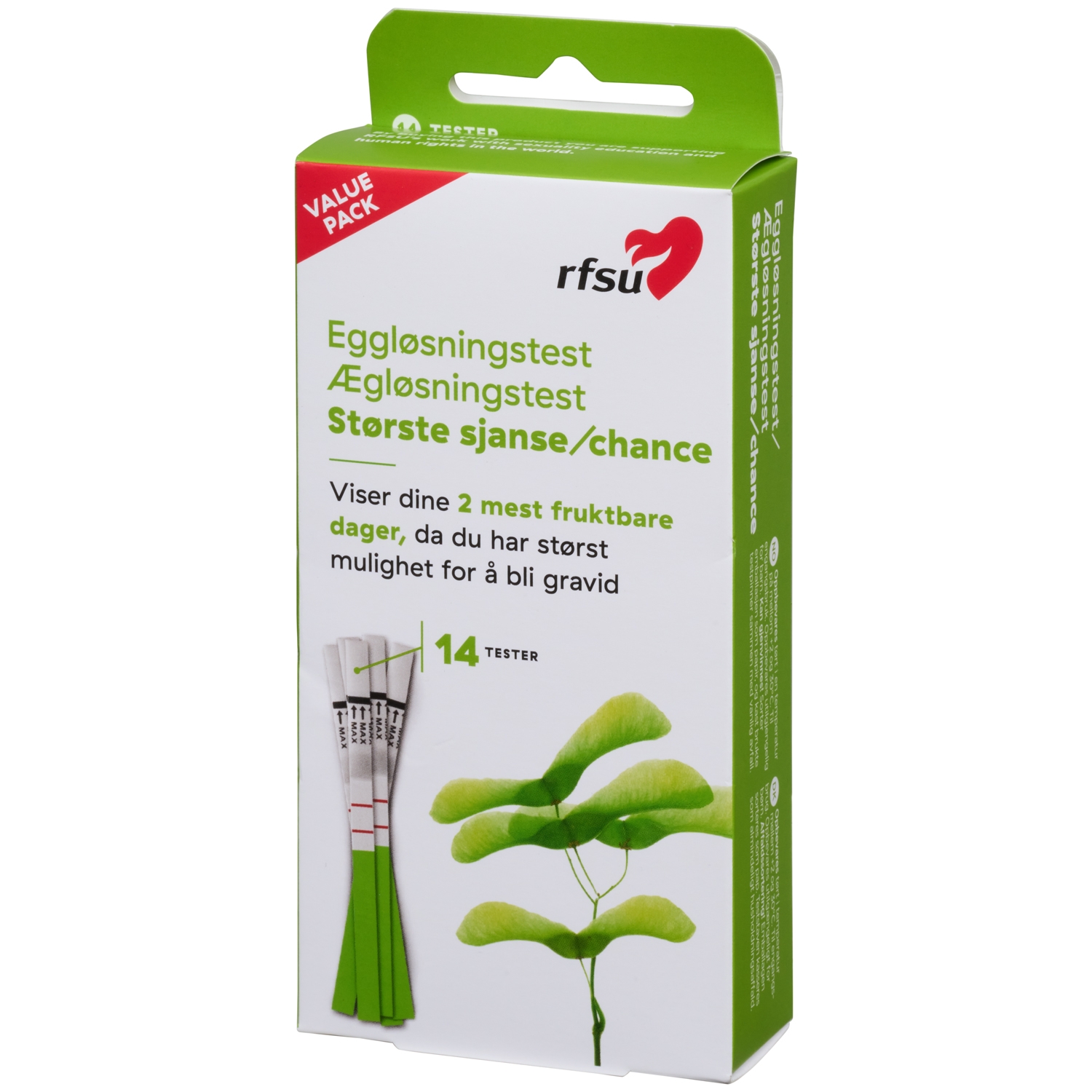 Rfsu Eggløsningstest, 14 stk