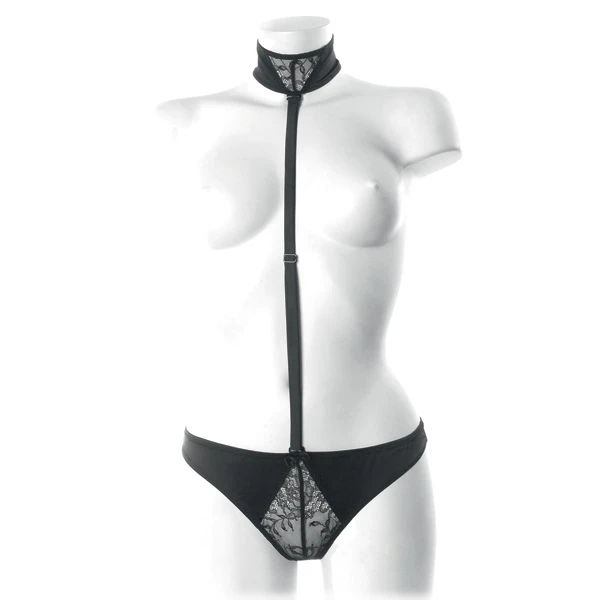 Maison Close Harness Jade Frækt Blonde Sæt var 1