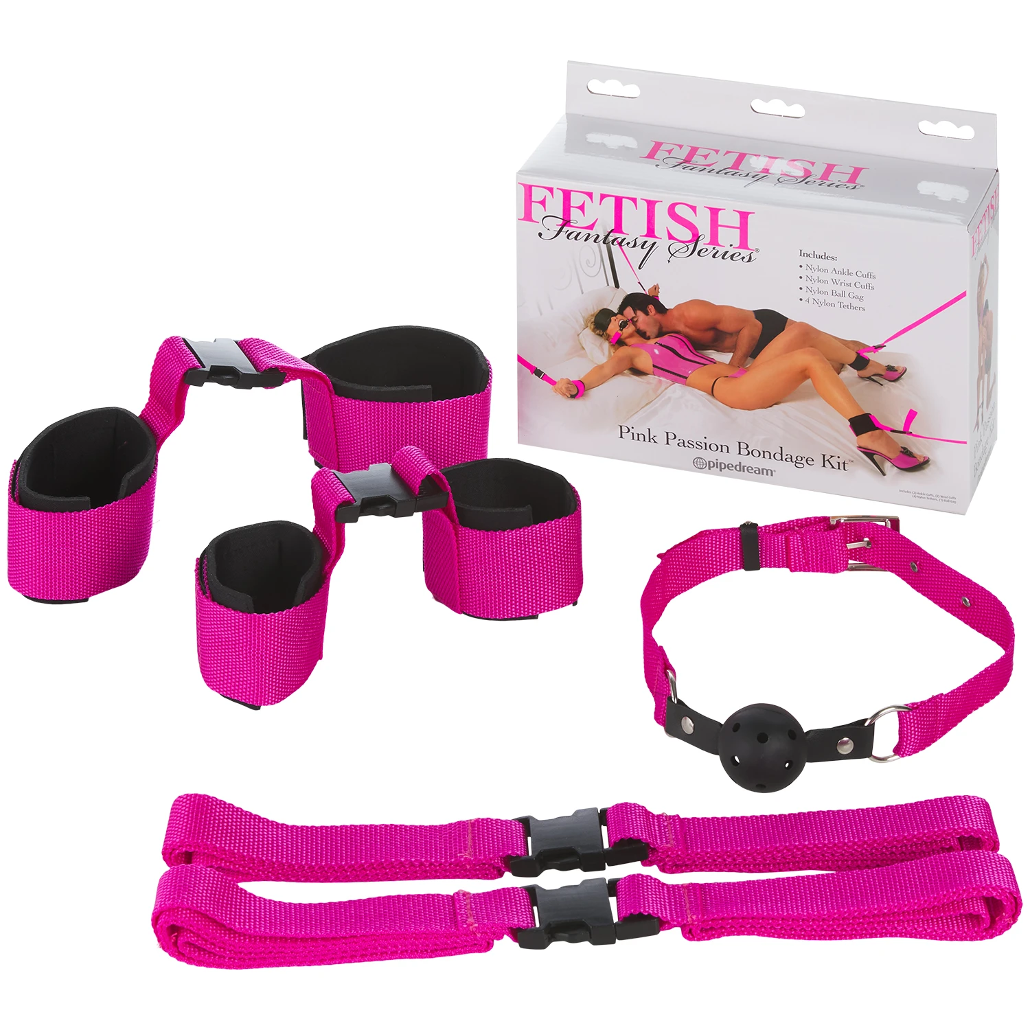 Fetish Fantasy Pink Passion Bondage Kit var 1