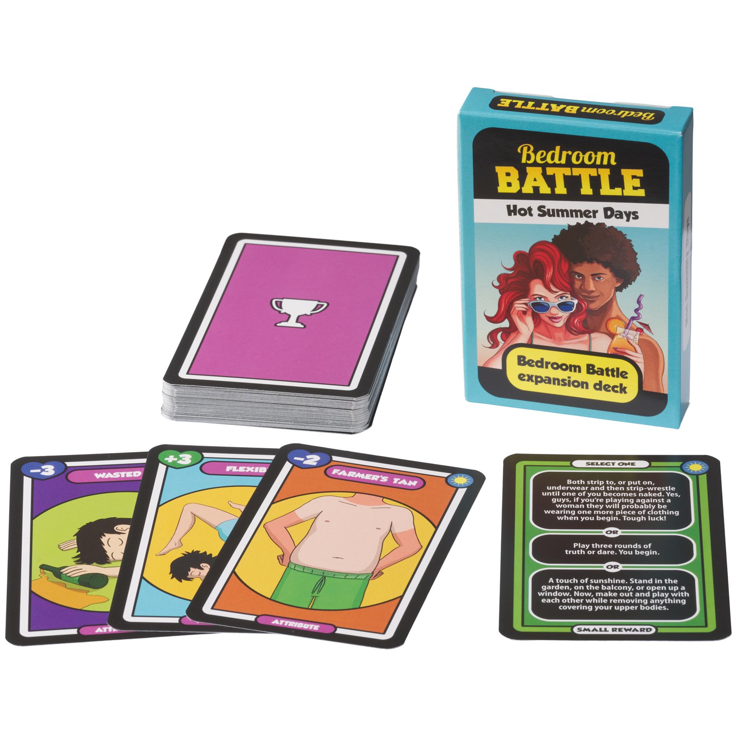 Tingletouch Games Bedroom Battle Hot Summer Days expansionspaket    - Blandade färger