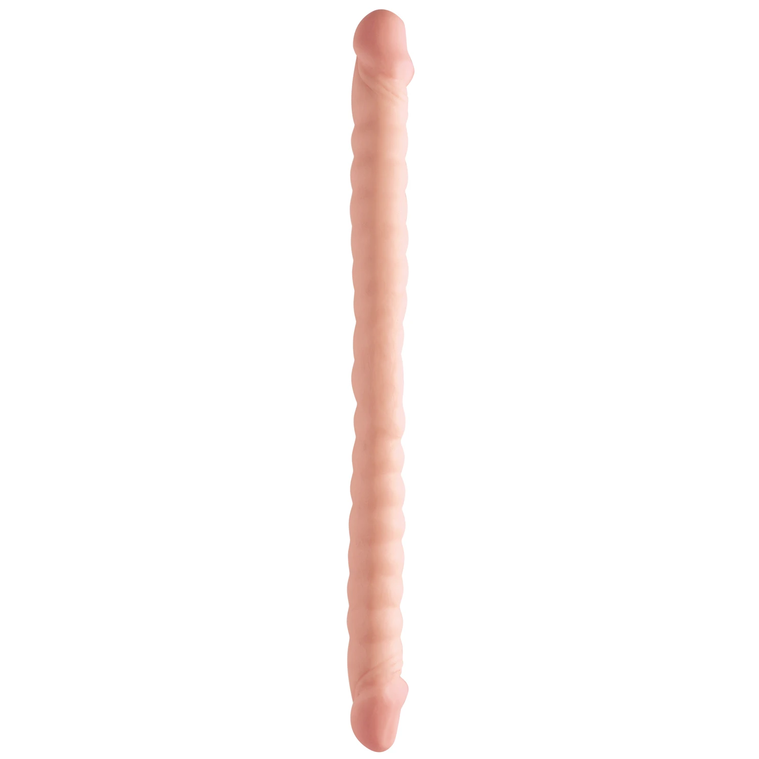 Basix Rubber Works Rillet Dobbeltdildo 46 cm 1