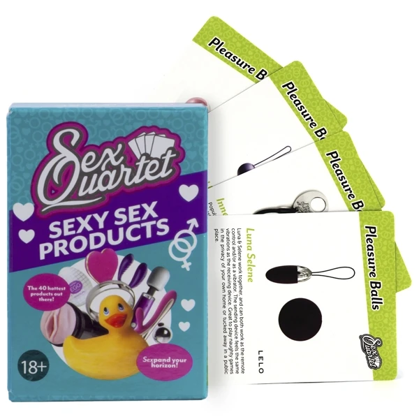 Sex Quartet Sexy Products Spillekort var 1