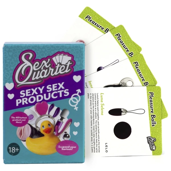 Sex Quartet Sexy Products Spillkort var 1