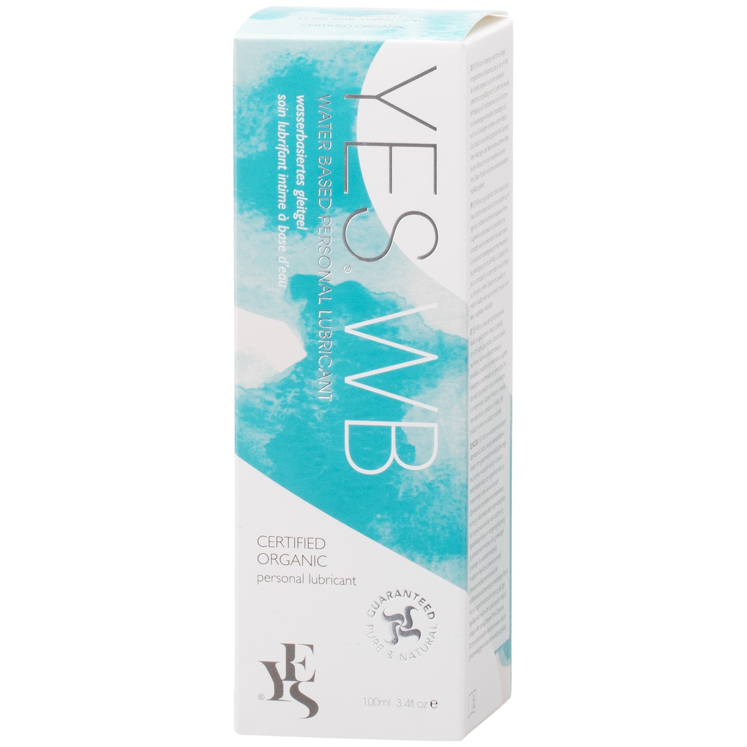 YES Water Based Personal Lubricant 100 ml - Sinful.com YES Water Based Personal Lubricant 100 ml - Sinful.com