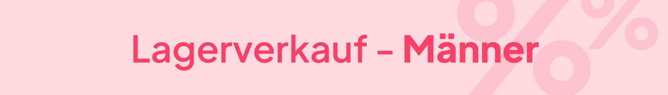Lagerverkauf Männer mobile
