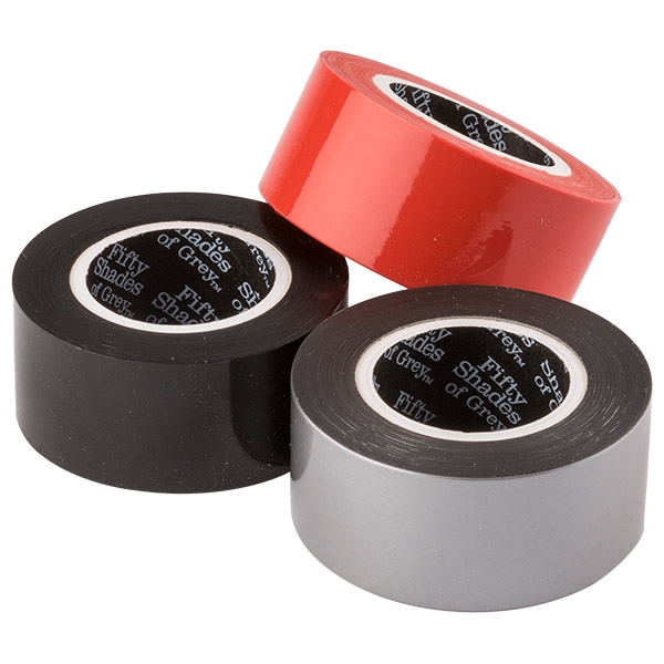 Fifty Shades of Grey Bondage Tape Trippelpaket var 1