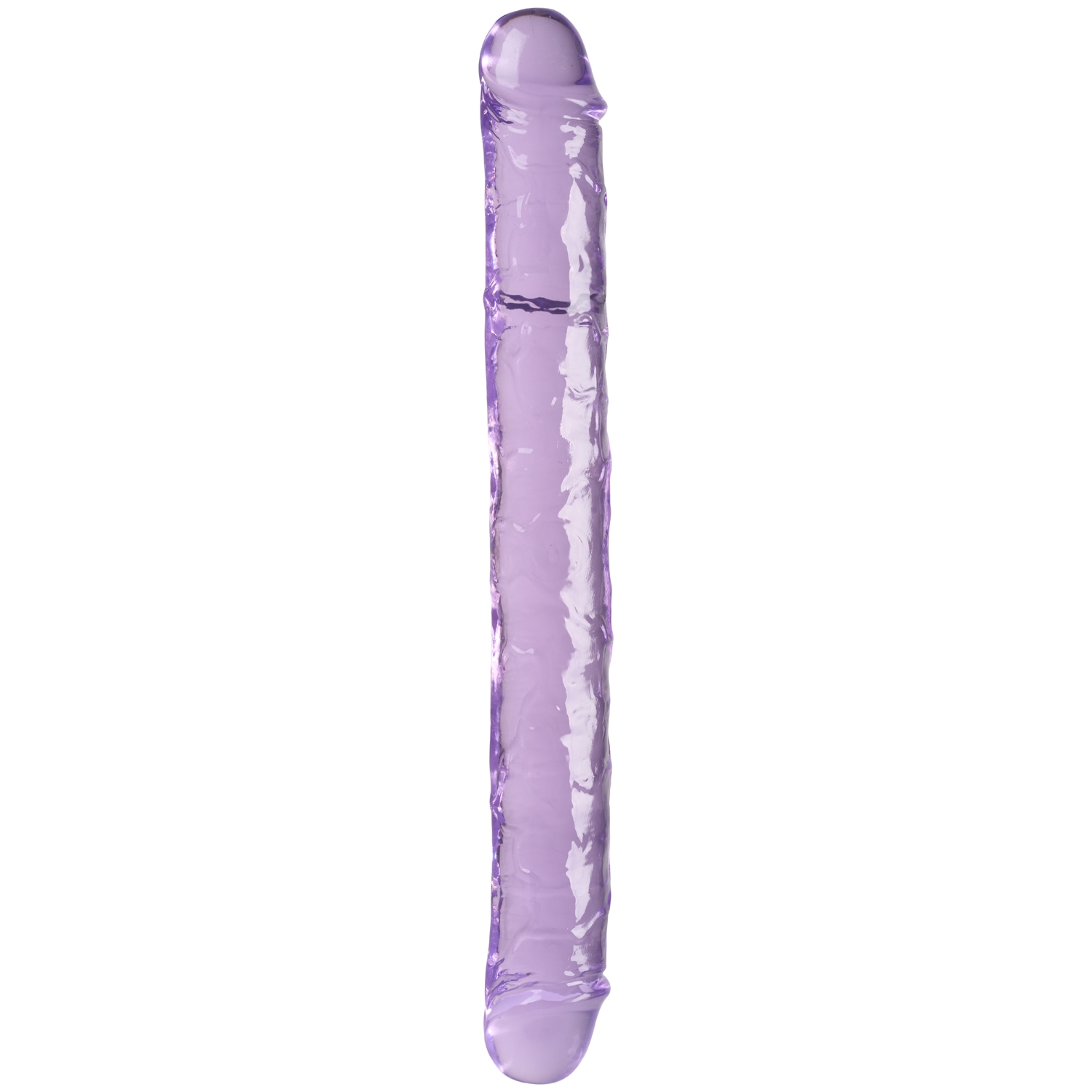RealRock Realistic Double Dong 34 cm     - Lilla