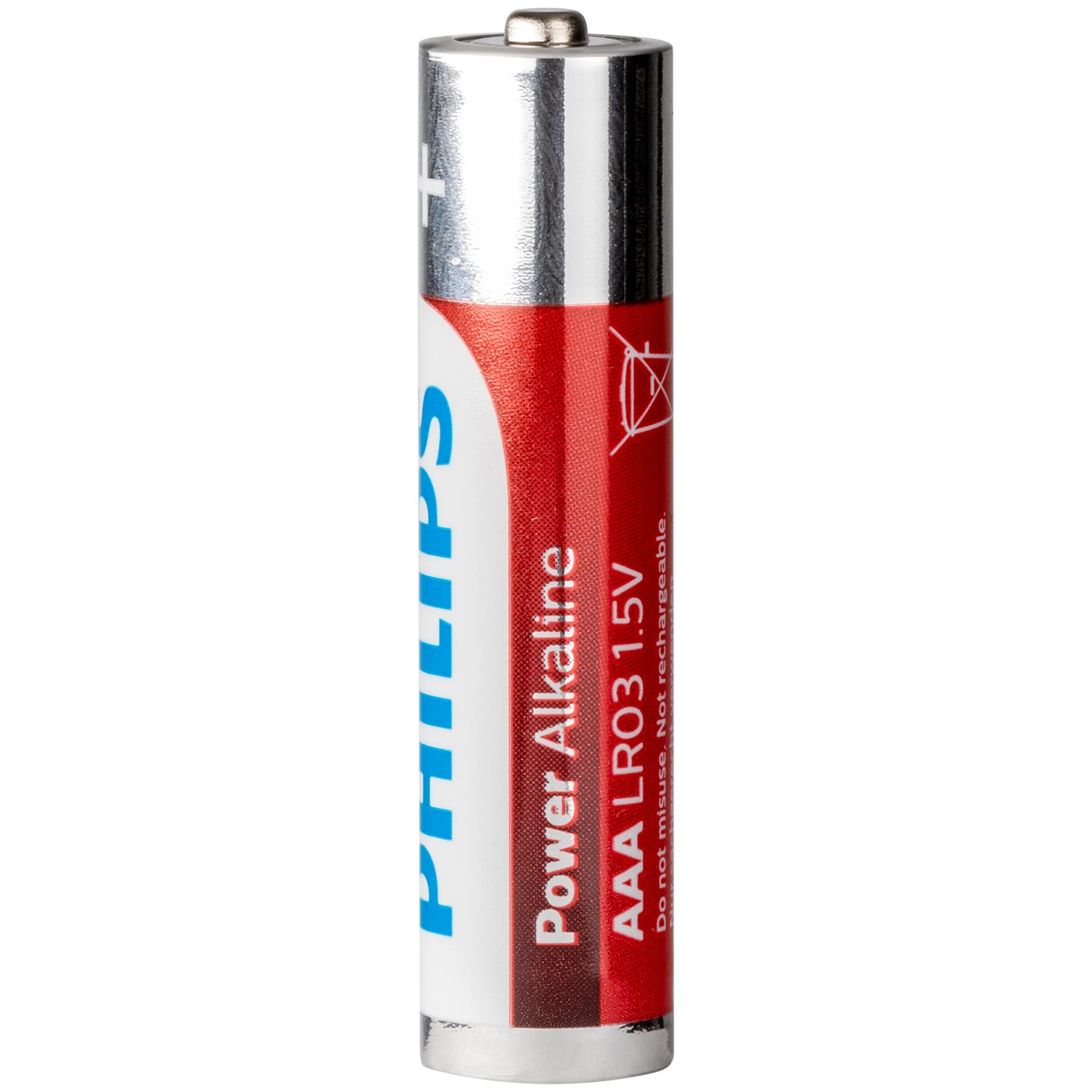 Philips Lot de 4 Piles Alcalines AAA LR03 1