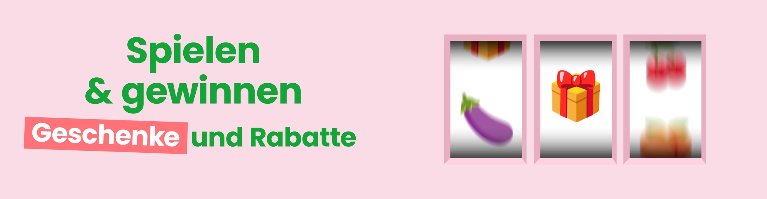 Spiele & gewinne Geschenke & Rabatte desktop