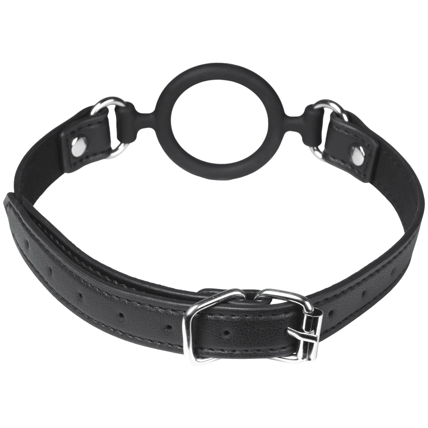 Obaie Silikone O-ring Gag i Kunstlæder 1