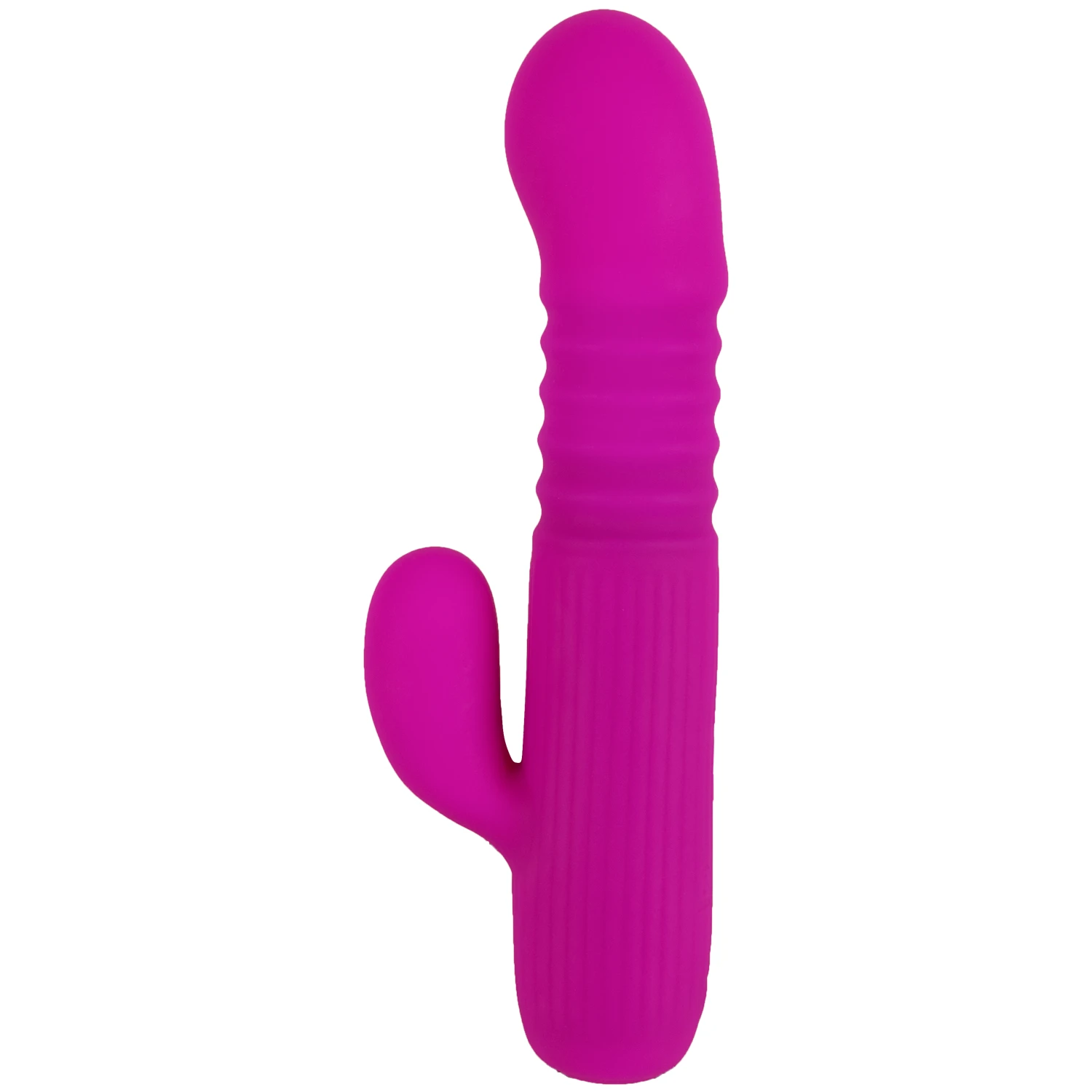 XouXou Opladelig Thrusting Rabbit Vibrator var 1