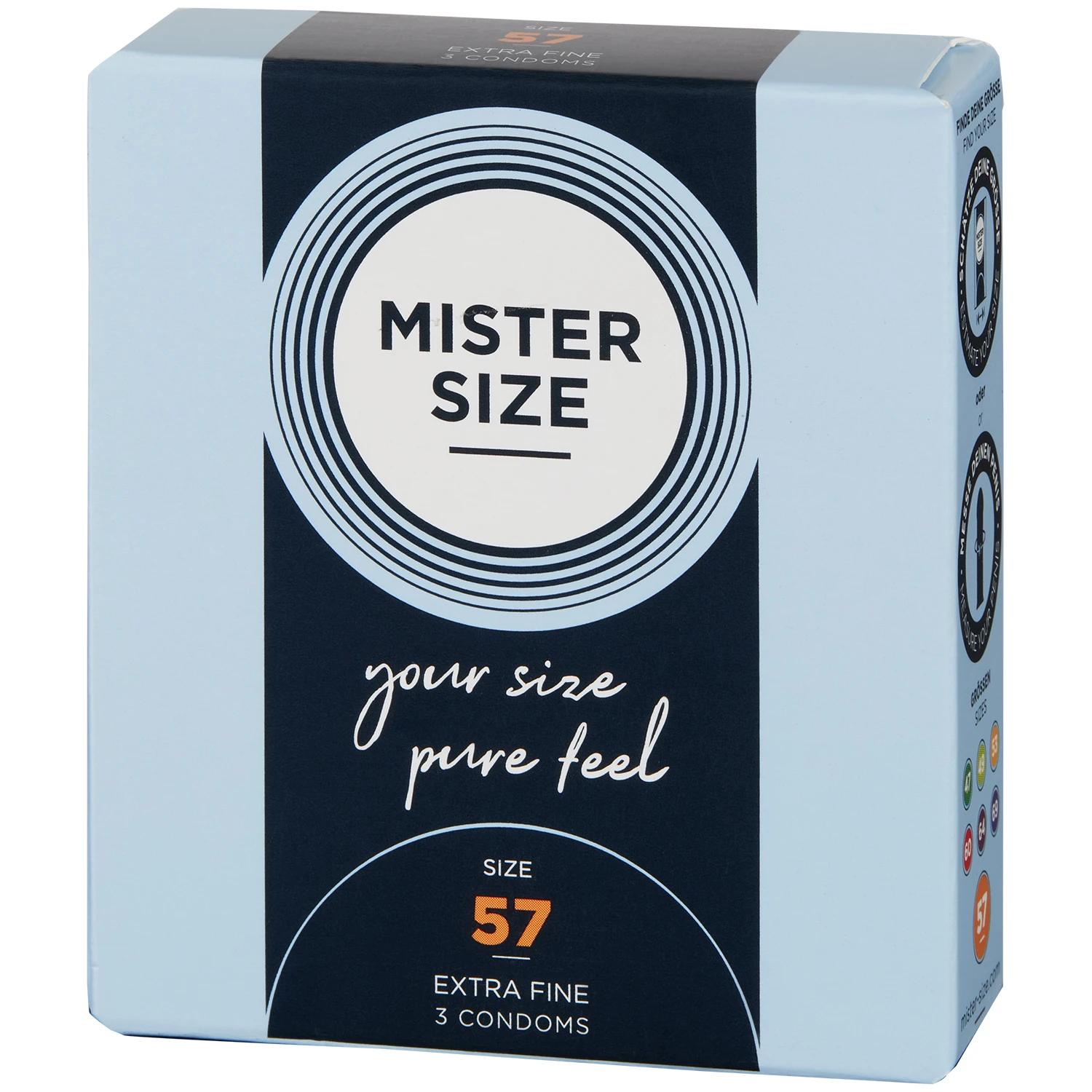 Mister Size PureFeel Kondom 3 stk var 5