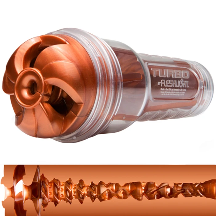 Fleshlight Turbo Thrust Copper Masturbator var 1
