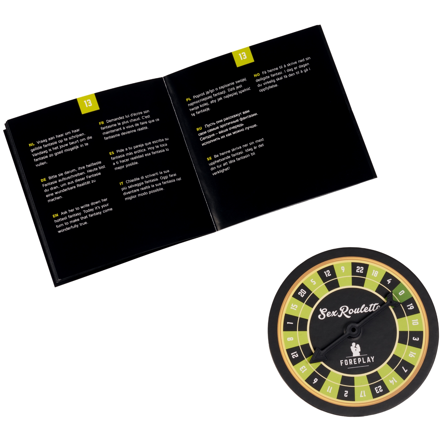 Tease & Please Sex Roulette Foreplay Spel 1