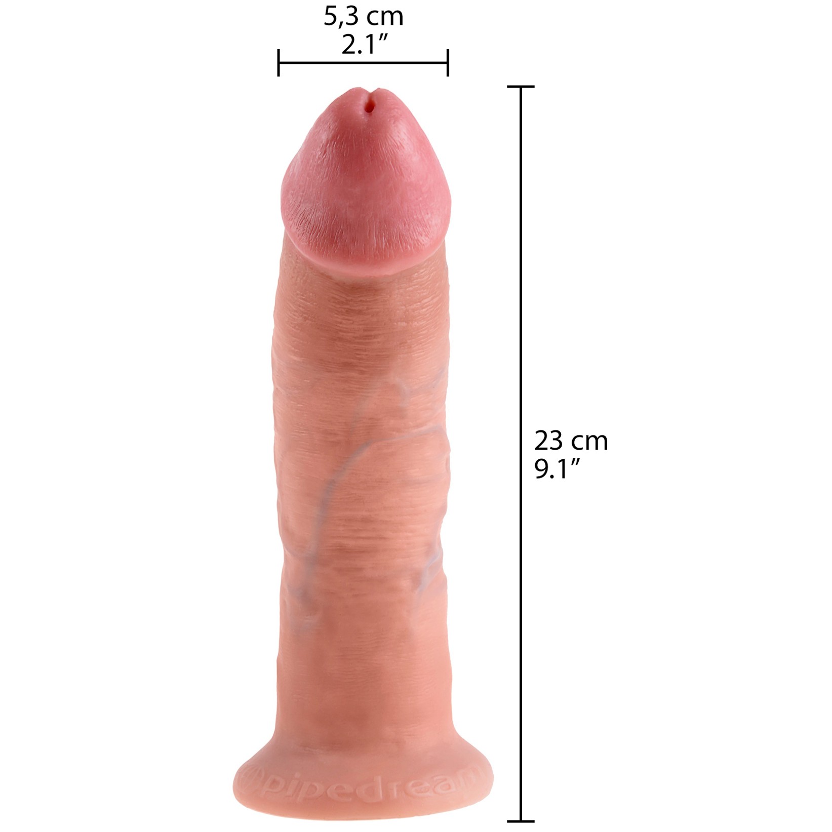 King Cock Realistisk Dildo 23 cm var 2