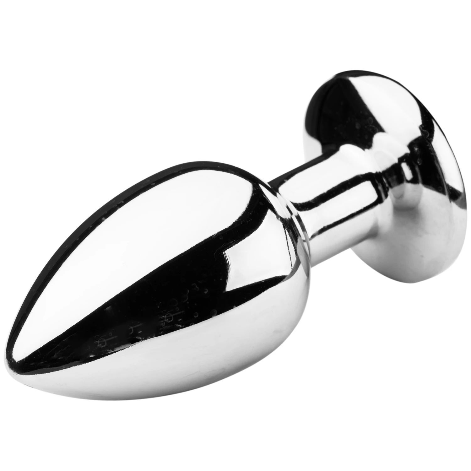 Kiotos Plug Anal Vibrant en Aluminium avec LED 8 cm var 2