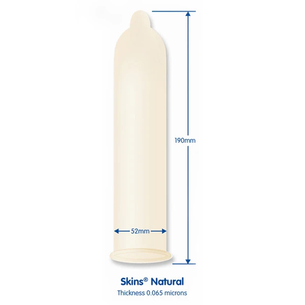 Skins Natural Kondomer 500 st 2