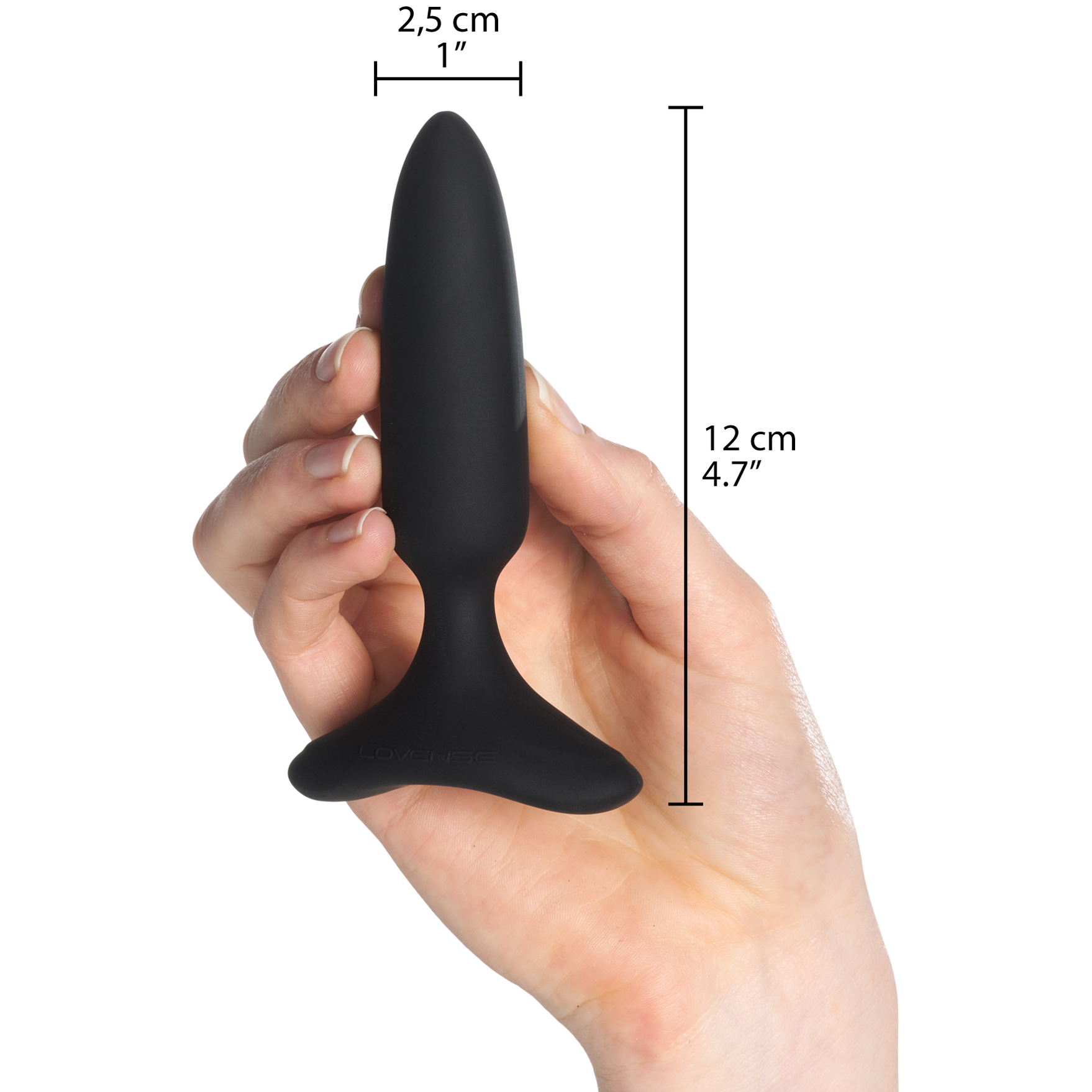 Lovense Hush 2 App-Gesteuerter Analplug Extra Klein 12 cm 1