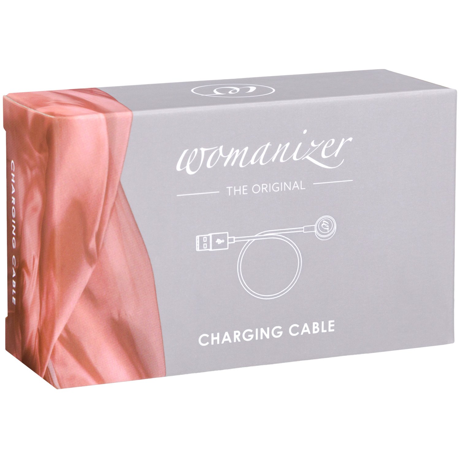 Womanizer USB Oplader med Magnet - Hvid