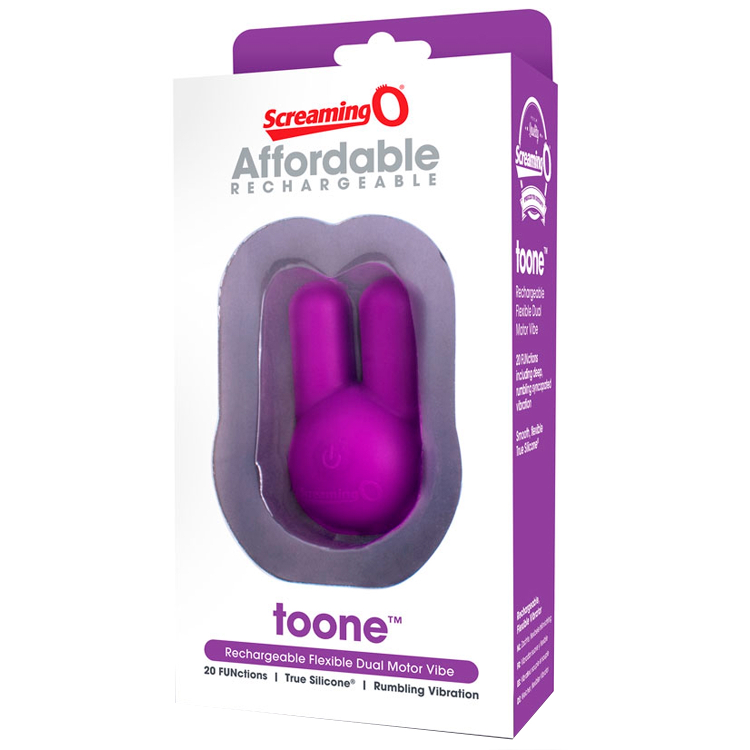 Screaming O Toone Vibromasseur rechargeable 1