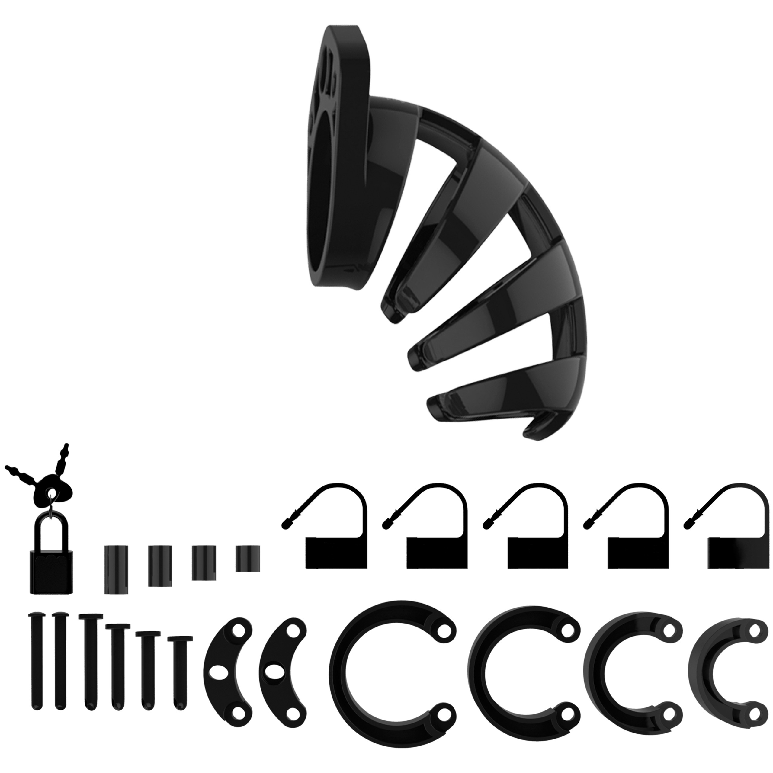 ManCage 02 Cage de Chasteté Réglable var 2