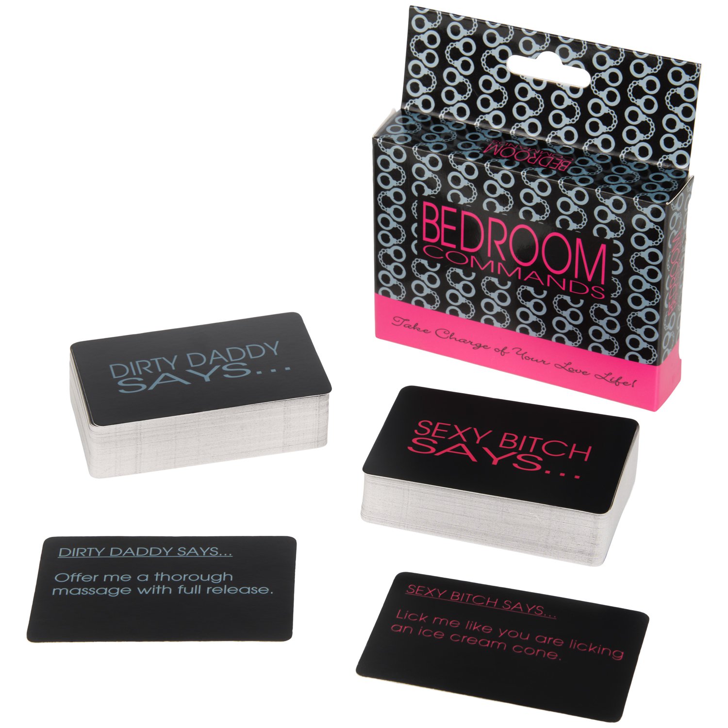 Kheper Games Bedroom Commands Sexspelkort       - Svart