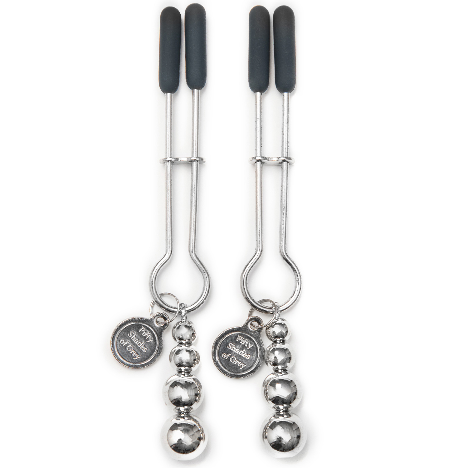 Fifty Shades of Grey The Pinch Nipple Clamps - Silver thumbnail