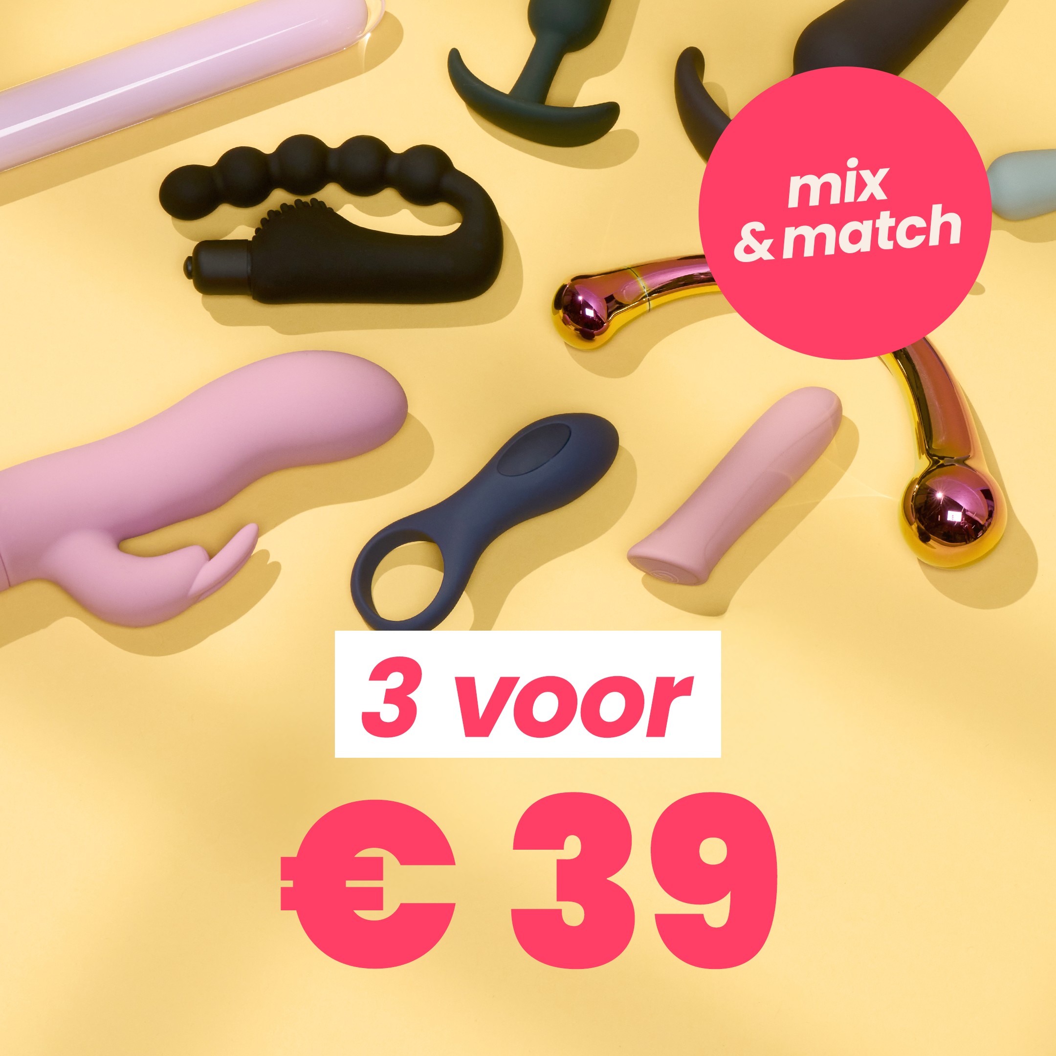 3 voor € 39 mobile