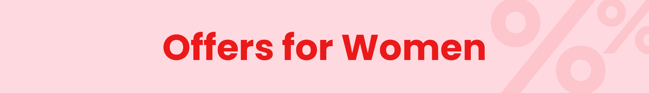 Offers for women mobile