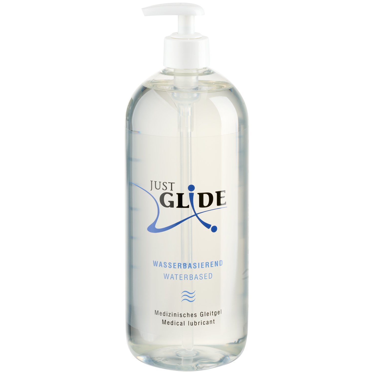 Just Glide Vandbaseret Glidecreme 1000 ml - Klar Just Glide Vandbaseret Glidecreme 1000 ml - Klar