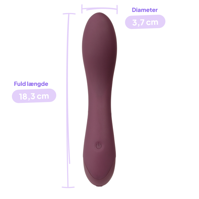 Amaysin Pleasure G-punkts Vibrator Opladelig var 2