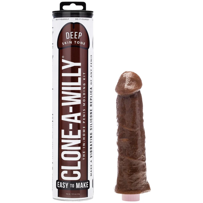 Clone-A-Willy DIY Homemade Dildo Clone Kit Deep Skin Tone var 1